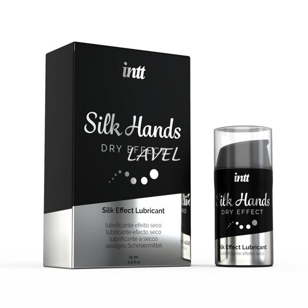 Ульта-густая силиконовая смазк Intt Silk Hands (15 мл) с матовым эффектом, шелковистый эффект SO2923 фото