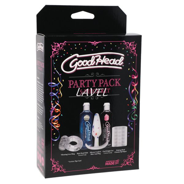 Набір Doc Johnson GoodHead - Party Pack - 5 Piece Kit SO6064 фото