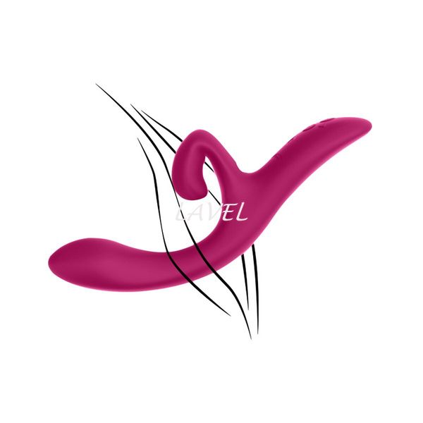 Смарт вібратор-кролик We-Vibe Nova Fuchsia, ергономічний, регульований кут нахилу стовбура SO6930 фото