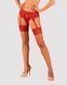 Панчохи під пояс із широким мереживом Obsessive Lacelove stockings M/L SO8659 фото 1