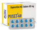 Сильнодействующие возбуждающие таблетки для эрекции Poxet 60 для мужчин, 10 шт. POX5852 фото 1