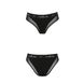 Трусики з прозорою вставкою Passion PS002 PANTIES M, black SO4192 фото 5