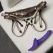 Вибронасадка для страпона с вакуумной стимуляцией Strap-On-Me Multi Orgasm Dildo S Purple SX4032 фото 5