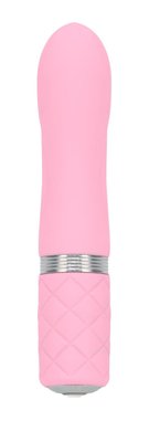 Роскошный вибратор PILLOW TALK - Flirty Pink с кристаллом Сваровски, гибкая головка SO2725 фото