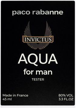 Парфуми з феромонами чоловічі Paco Rabanne Invictus Aqua, 45 мл LAV2000099 фото