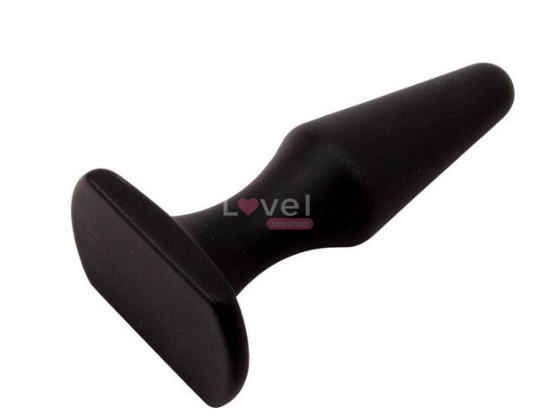 Анальная пробка - Black Mont Silicone Plug M 4" 6610CN00748 фото