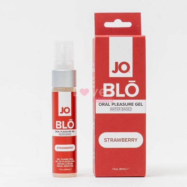 Гель для оральных ласк JO - BLO - Strawberry 30 мл SX4600 фото