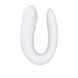Смартвібратор для пар Satisfyer Double Joy White із широким кліторальним стимулятором SO3897 фото 2