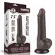 Фаллоимитатор - Sliding-Skin Dual Layer Dong 7.5" Brown 6452LVTOY975 фото 1