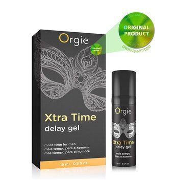 Гель пролонгатор для мужчин Orgie Xtra Time Delay gel, 15мл 611697 фото