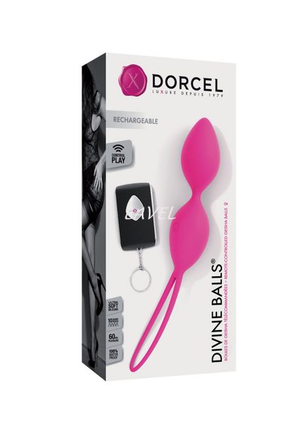 Вагинальные шарики Dorcel Divine Balls, диаметр 3,5 см, масса 91г MD1472 фото