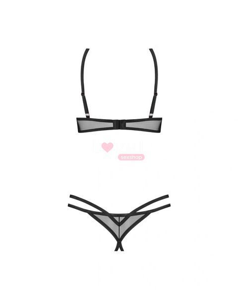 Комплект Obsessive Euridia 2-pcs crotchless set M/L SX3584 фото
