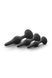Набір анальних пробок Blush Luxe Beginner Plug Kit Black SX3071 фото 4