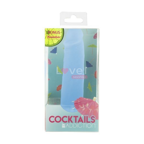 Фалоімітатор на присосці Cocktails by Addiction &ndash; Blue Lagoon SX1298 фото