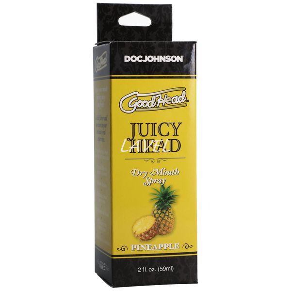 Увлажняющий оральный спрей Doc Johnson GoodHead – Juicy Head Dry Mouth Spray – Pineapple 59мл SO6066 фото