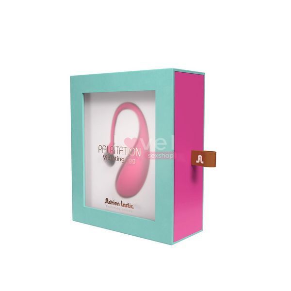 Смарт-виброяйцо Adrien Lastic Palpitation Pink с глубокой вибрацией SO4866 фото