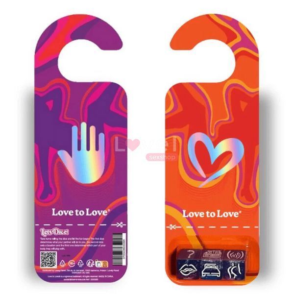 Гральні кубики Love To Love Let's Dice SX2576 фото