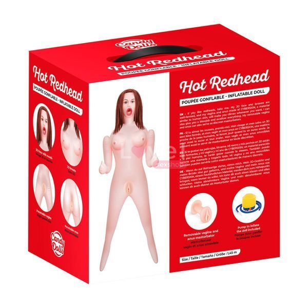 Надувная кукла Candy Dolls Hot Redhead SX2159 фото