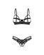 Комплект Obsessive Euridia 2-pcs crotchless set M/L SX3584 фото 4