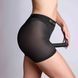 Шорты с фиксацией дилдо Strap-On-Me Harness Lingerie Halo - M - Black SX3521 фото 5