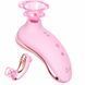 Вакуумный стимулятор 2-в-1 Caleb Dual Pleasure Pink с функцией вибрации и 16 режимами 661100880101 фото 2