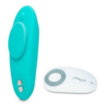 Смарт-вібратор у трусики We-Vibe Moxie Aqua з пультом ДК SO2832 фото