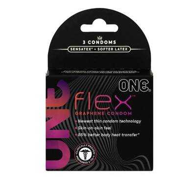 Презерватив - ONE Flex Graphene, 3шт ONE17 фото