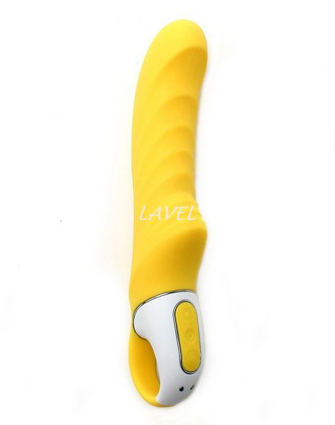 Мощный вибратор Satisfyer Vibes Yummy Sunshine с гибким стволом и стимулирующим рельефом, 12 режимов SO2203 фото