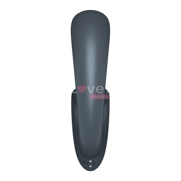Вагінально-кліторальний вібратор Satisfyer G for Goddess 1 Dark Grey, 2 мотори SX0668 фото