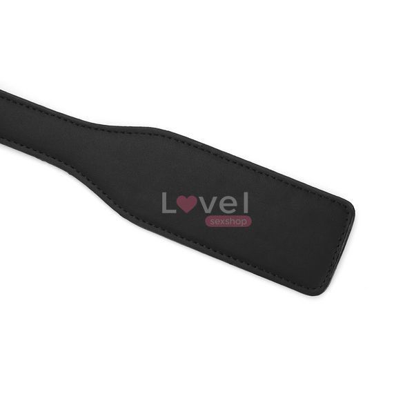 Паддл Liebe Seele Black Organosilicon Paddle, 32 см, экокожа SO9489 фото
