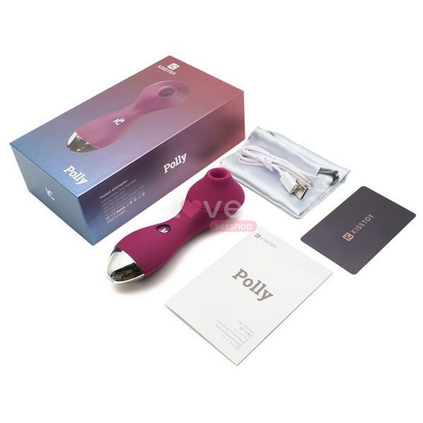 Вакуумний стимулятор KISTOY Polly Violet SO6543 фото