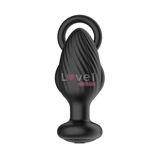 Анальная вибропробка Nexus Tornado Cock and Ball Ring вращение+вибрация, эрекционное кольцо, пульт SX2416 фото