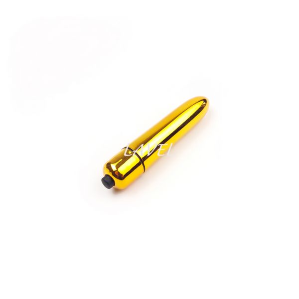 Міні вібратор - Віброкуля  Gold, 9cm LAV2000106 фото