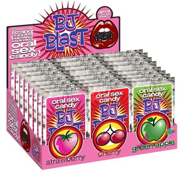 Цукерки для орального сексу BJ Blast Green Apple, 18 г 960800743265 фото