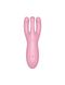 Клиторальный смарт вибратор Satisfyer Threesome 4 Pink с тремя пальчиками SO6082 фото 2