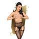 Колготки Penthouse No Excuses XL Black, открытый доступ, имитация пояса для чулок с подвязками SO6470 фото 1