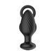 Анальная вибропробка Nexus Tornado Cock and Ball Ring вращение+вибрация, эрекционное кольцо, пульт SX2416 фото 3