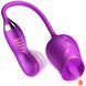 Вибратор двойной Rosefun, фиолетовый, с язычком и движениями LAV2000285 фото 4