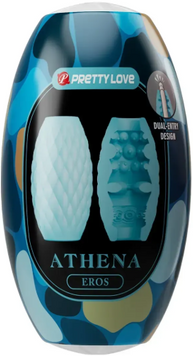 Мастурбатор яйце Pretty Love - Athena EROS Blue BM-00900T99-3 фото
