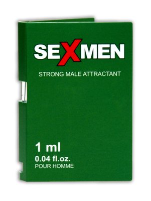 Духи, пробник с феромонами Sexmen Strong for men, 1 ml 91400062 фото