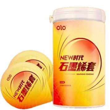 Ультратонкий презерватив з пролонгуючим ефектом OLO Graphene, 10 шт OLO-0fed фото