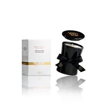 Массажная свеча YESforLOV MASSAGE CANDLE with titillating scent 120 г, пряный аромат, воск + масла SX4535 фото