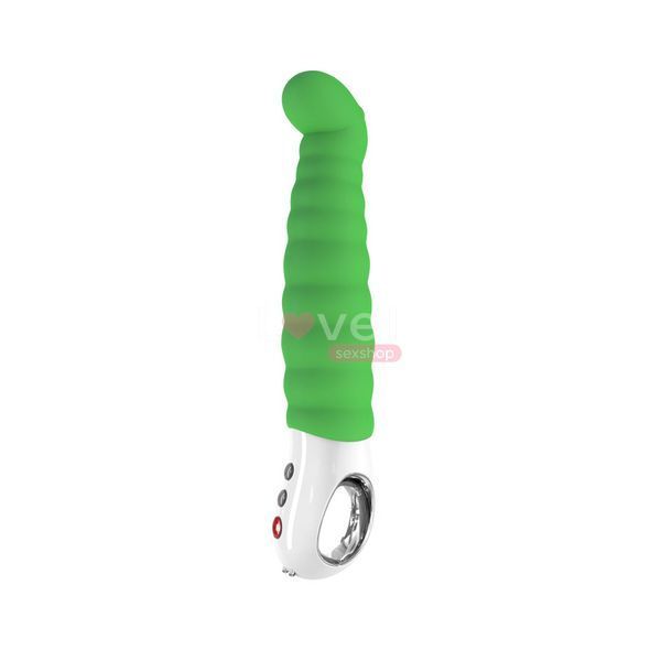 Вібратор точки G Fun Factory PATCHY PAUL fresh green, гнучкий, 12 режимів SX0935 фото