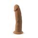 Фалоімітатор SilexD Henry Caramel (MODEL 2 size 7.5in), двошаровий, силікон + Silexpan, діаметр 4,8 см SX3434 фото 1