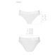 Трусики с прозрачной вставкой Passion PS002 PANTIES M, white SO4196 фото 5