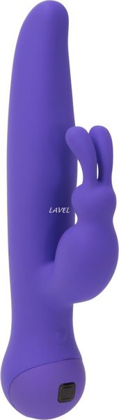 Вибратор-кролик с сенсорным управлением и ротацией Touch by SWAN - Duo Purple, глубокая вибрация SO2729 фото