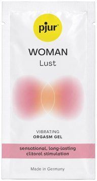 Пробник рідкого вібратора Pjur WOMAN Lust, 1.5 мл 827160116330 фото