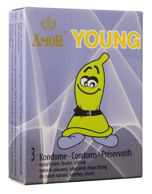 Презервативы - Amor Young, 3шт 8115050025 фото