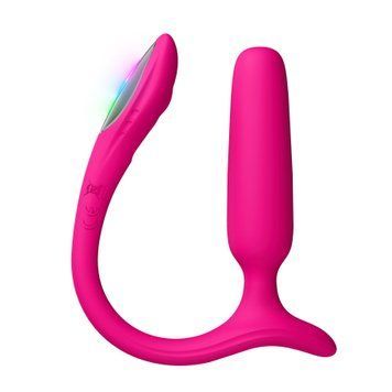 Анальная смарт-вибропробка Lovense Lush Anal, очень мощная, LED-подсветка. SX3317 фото