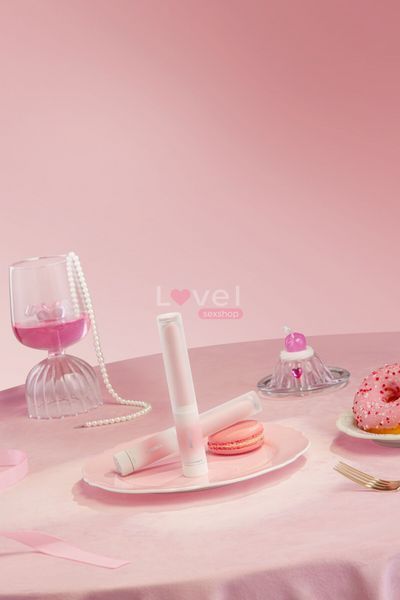 Ліпстик-вібратор KISSTOY Pop Cherry, 7 режимів, 2 мотори, гнучкий, підігрівання SX4413 фото